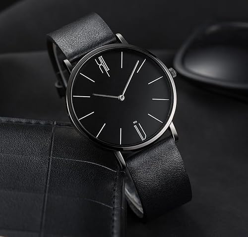 Ultra-Thin Minimalist Men’s Quartz Watch